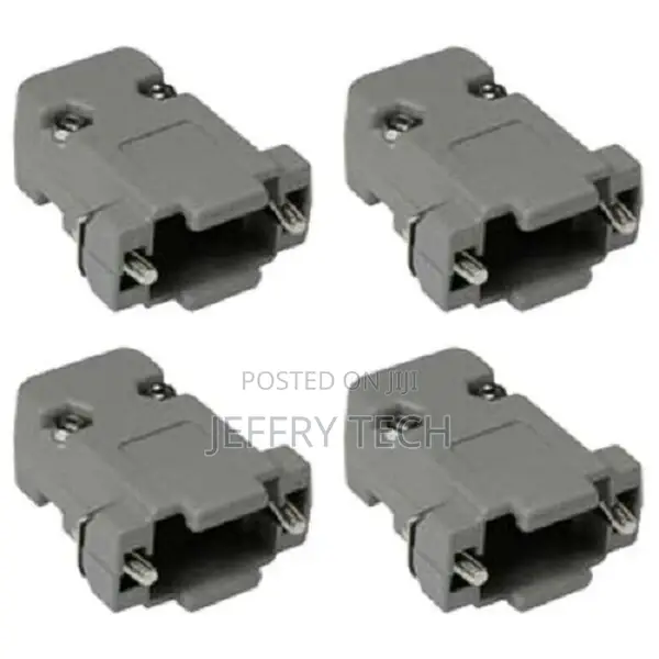 DB9 D-Sub 9 Pin RS232 Serial Port Plastic Hood Cover Shell S