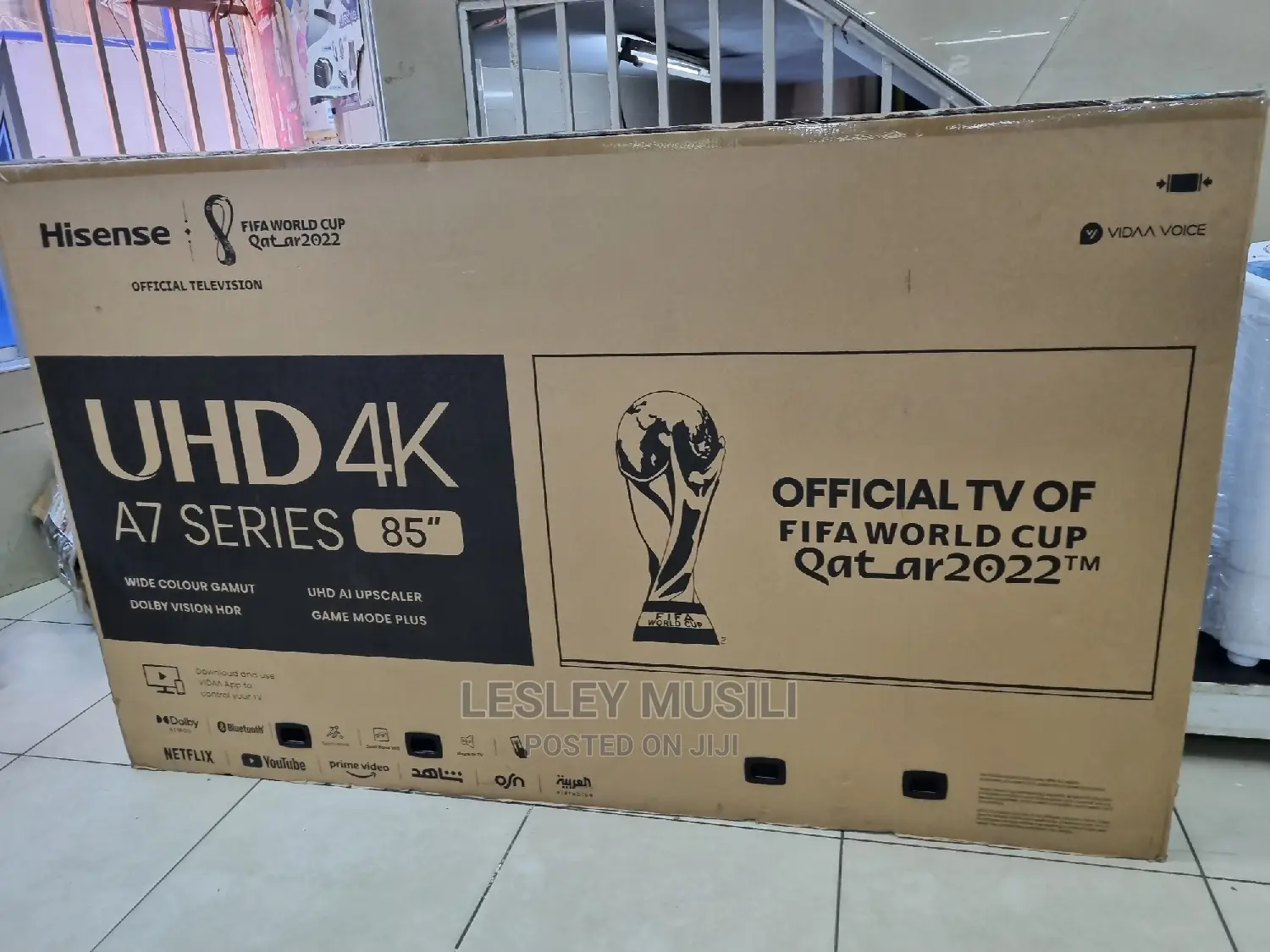 Hisense 85 Inch UHD A7 Series (New)