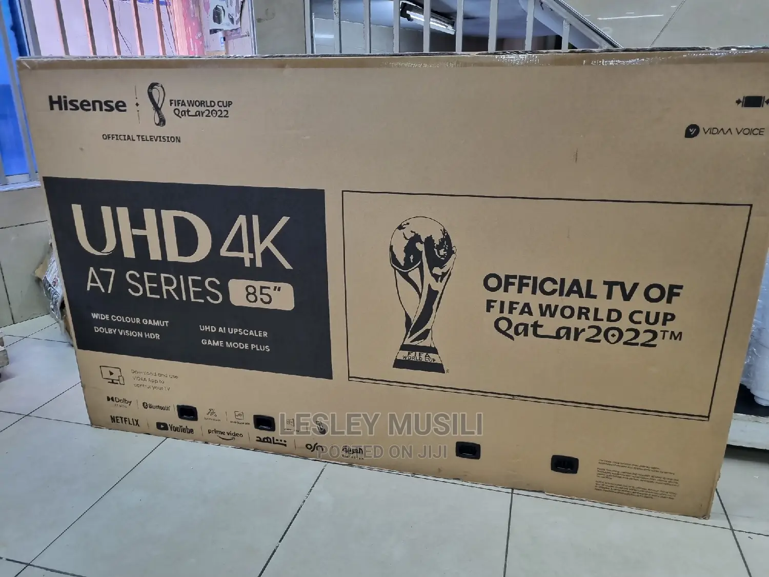 Hisense 85 Inch UHD A7 Series (New)