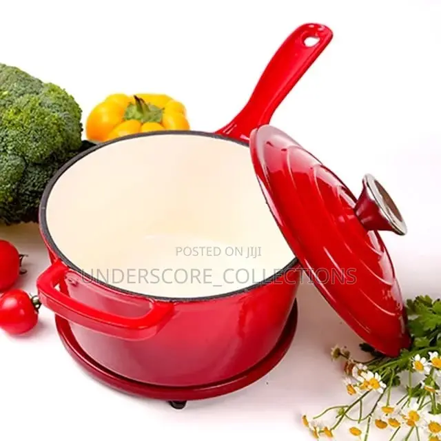 Heavy Germany Enamel Cast Iron Cooking Pots