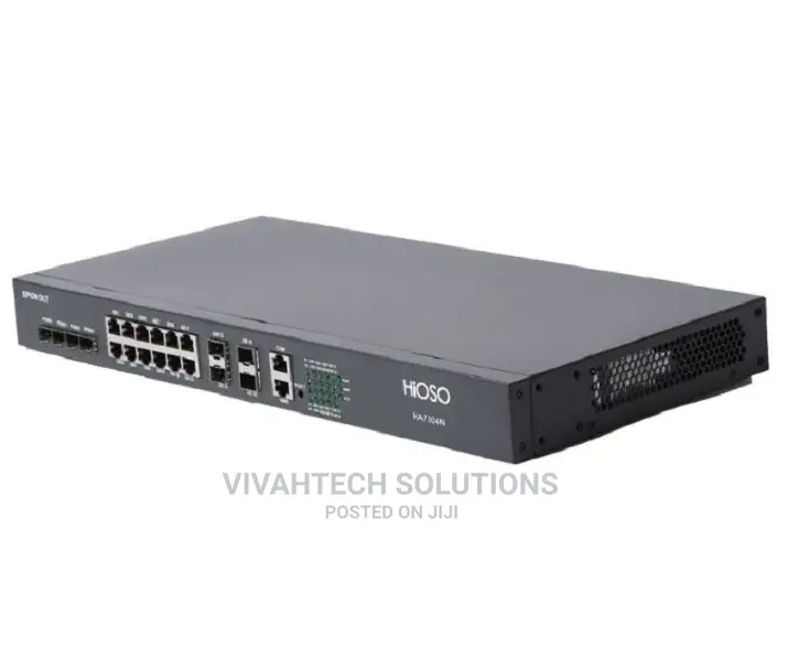 Hioso 4 Port Olt Epon Ha7304 Standalone Fiber Router