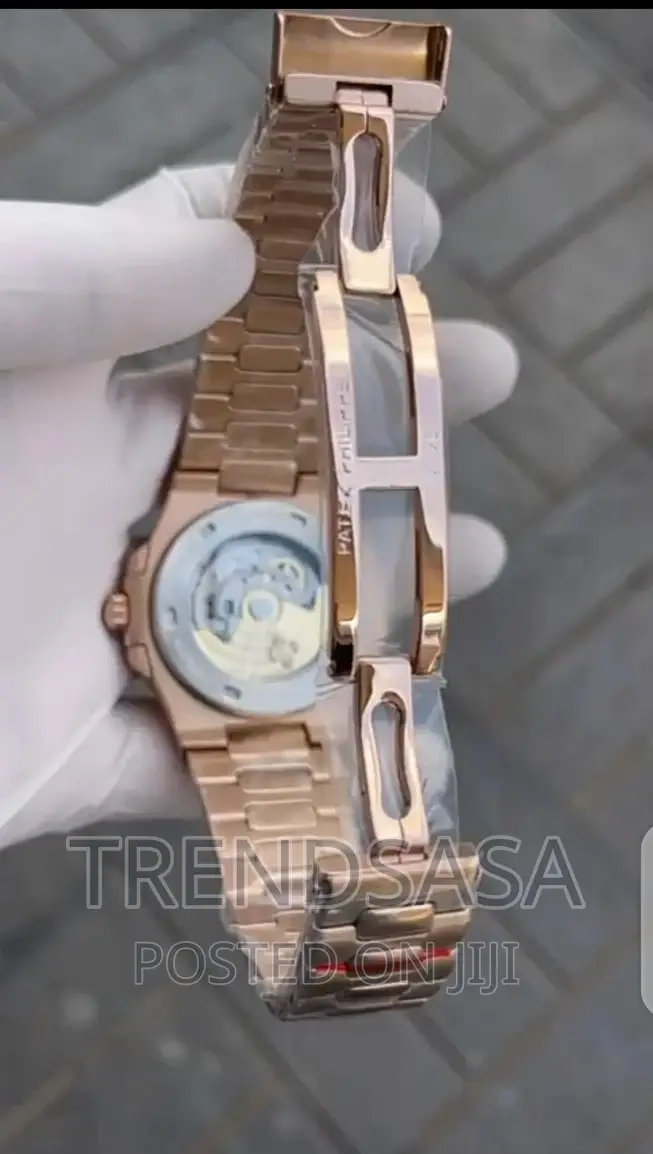 Patek Philippe Nautilus Rose Gold Blue Dial