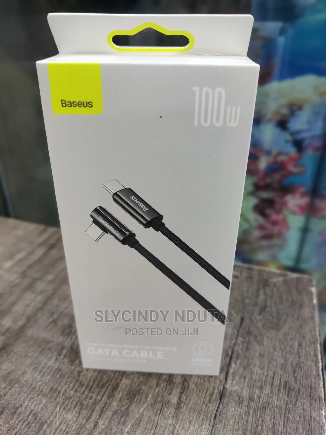 Baseus Legend Series Elbow Fast Type C-Type C 100w 1M Cable