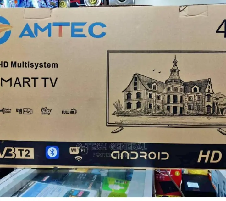Amtec 43inch Android Tv With Bluetooth