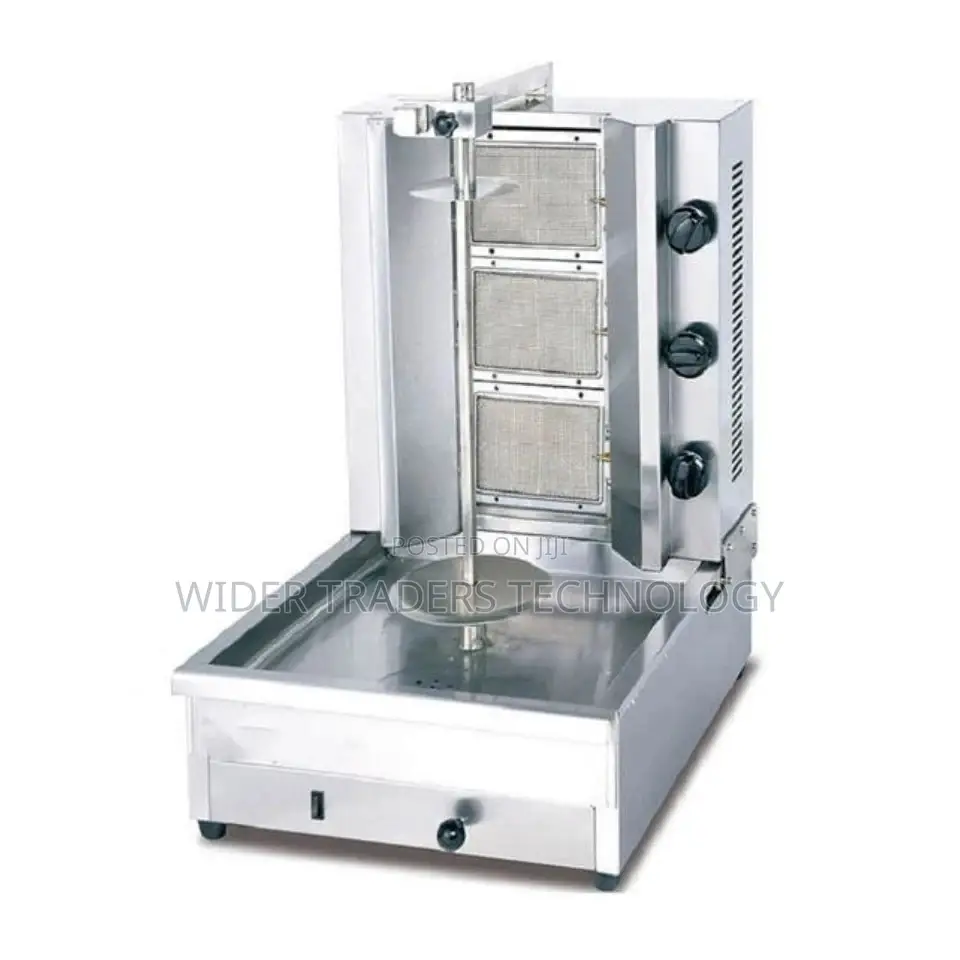 Premier Gas Shawarma 3 Burner Machine