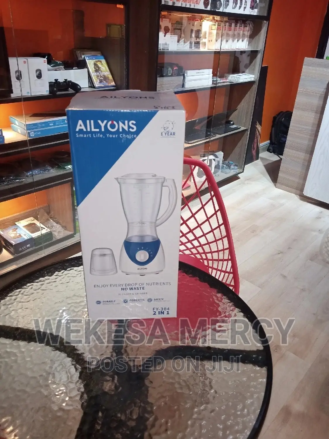 Ailyons Fy-304-1.5l Professional Blender Grinder