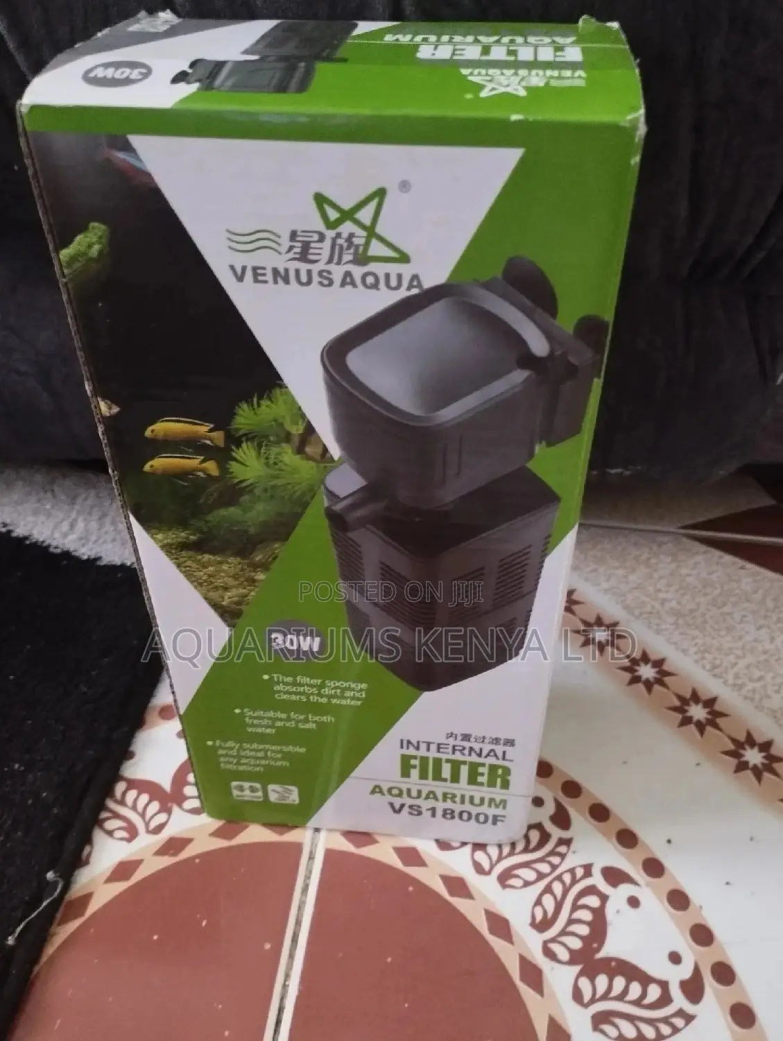 Venusaqua Filter Pump, Aquarium Filter Pump