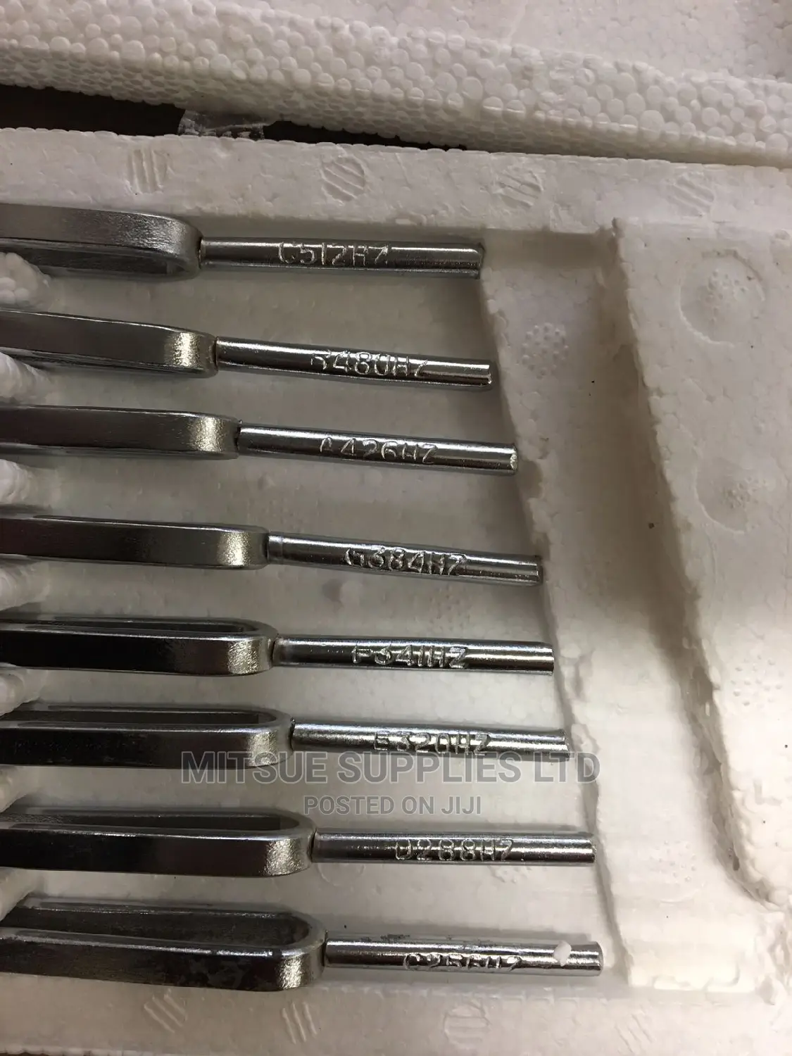 Tuning Fork Set of 8