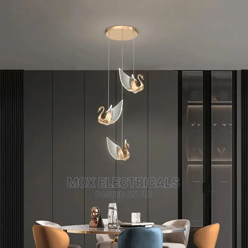 Modern Swan LED Hanging Light