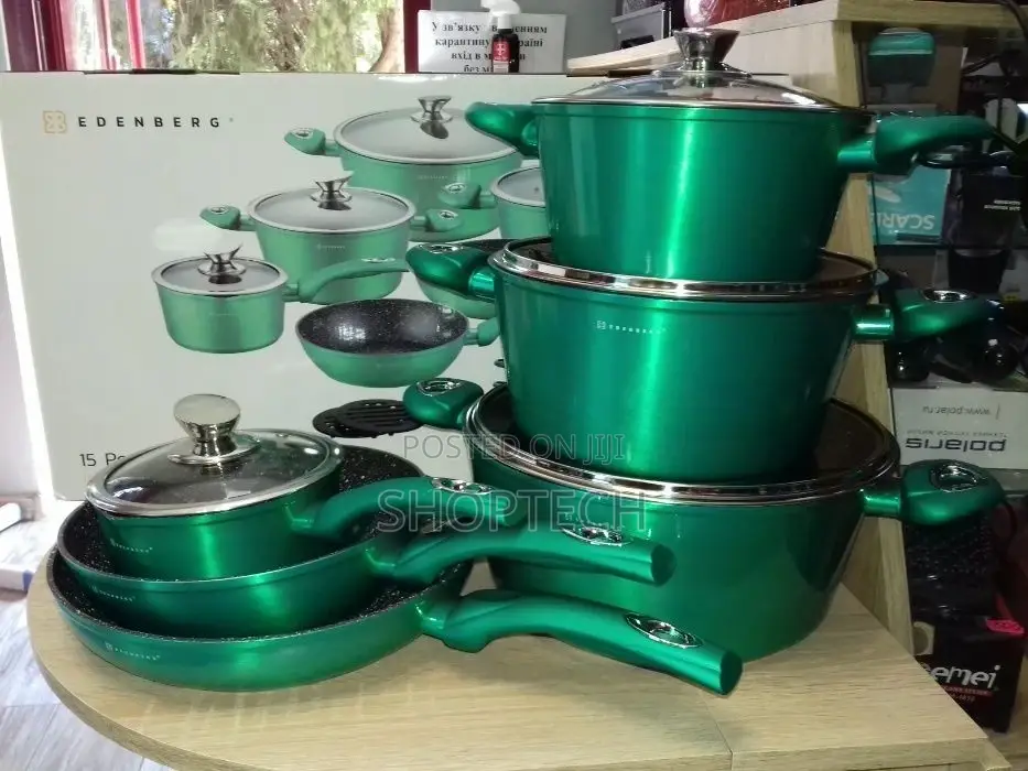 Edenburg 15pcs Cookware Set