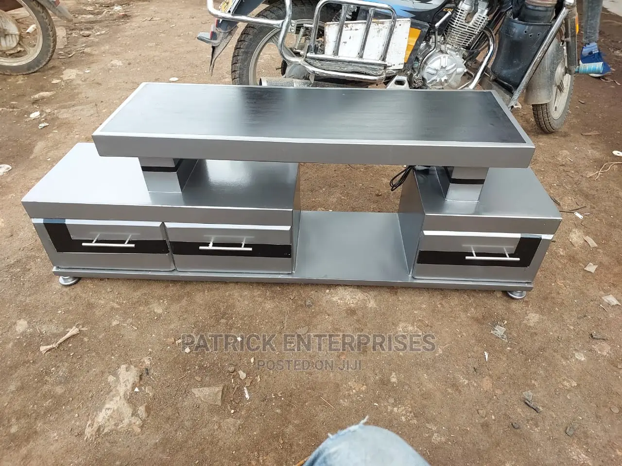Morden TV Stands With LED Lights