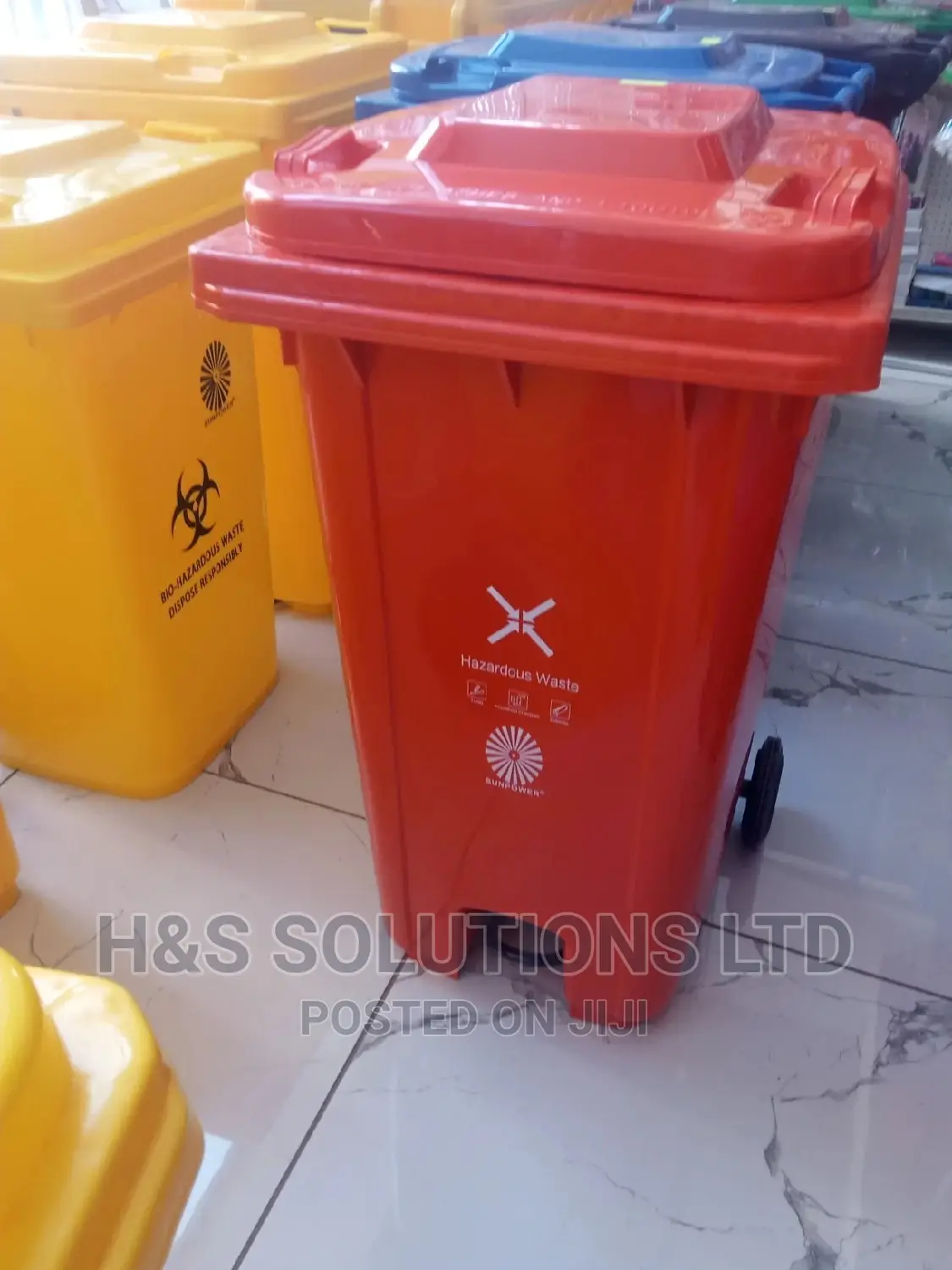 120 Litres Waste Bins
