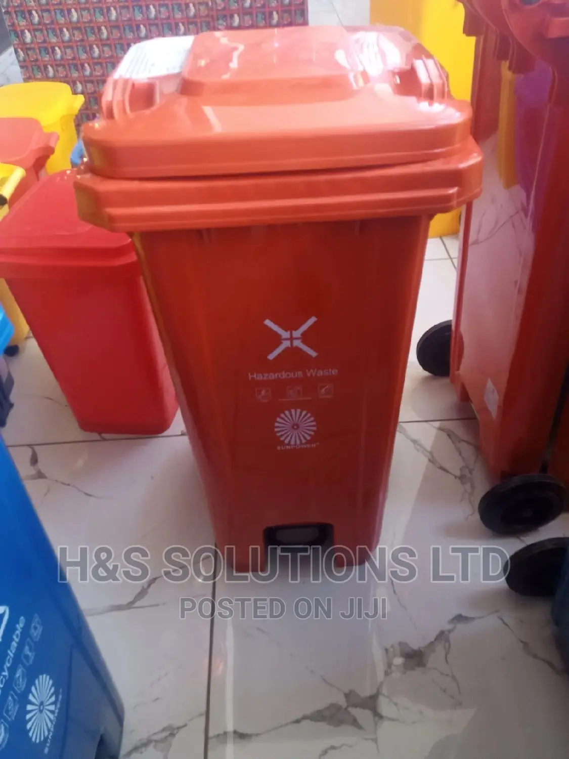 120 Litres Waste Bins