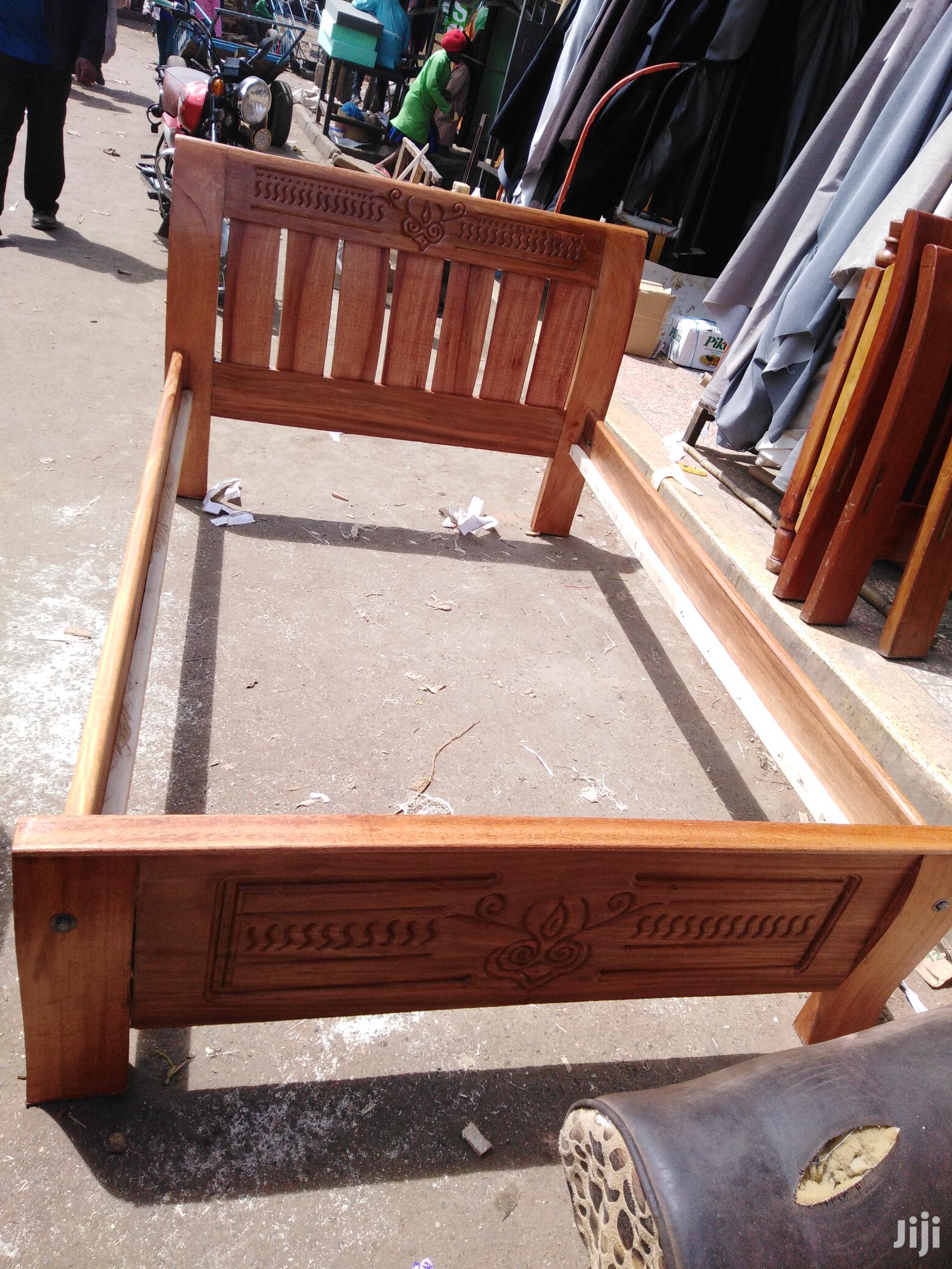 Pure Strong Mahogany Bed Various Sizes