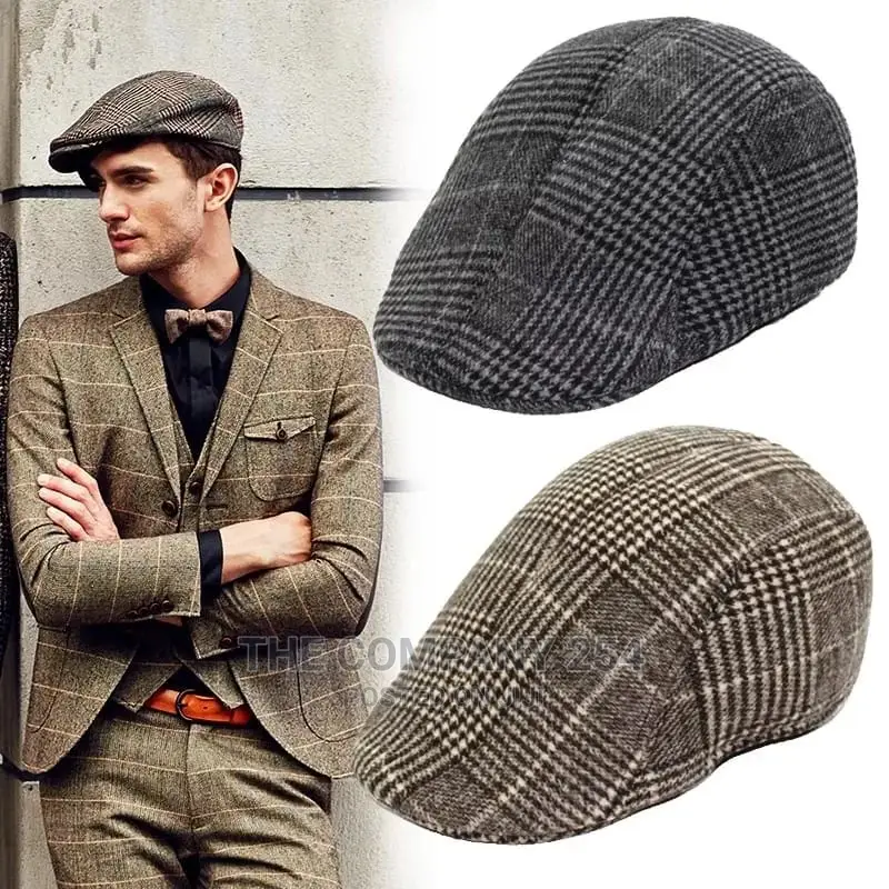 Fashion New Men's Casual Newsboy Hat Spring and Autumn