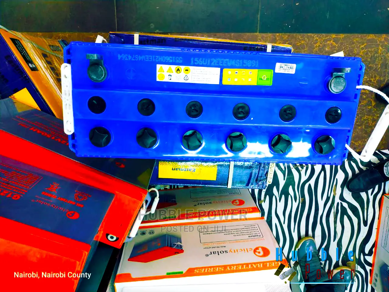 Eastman Tall Tubular Battery