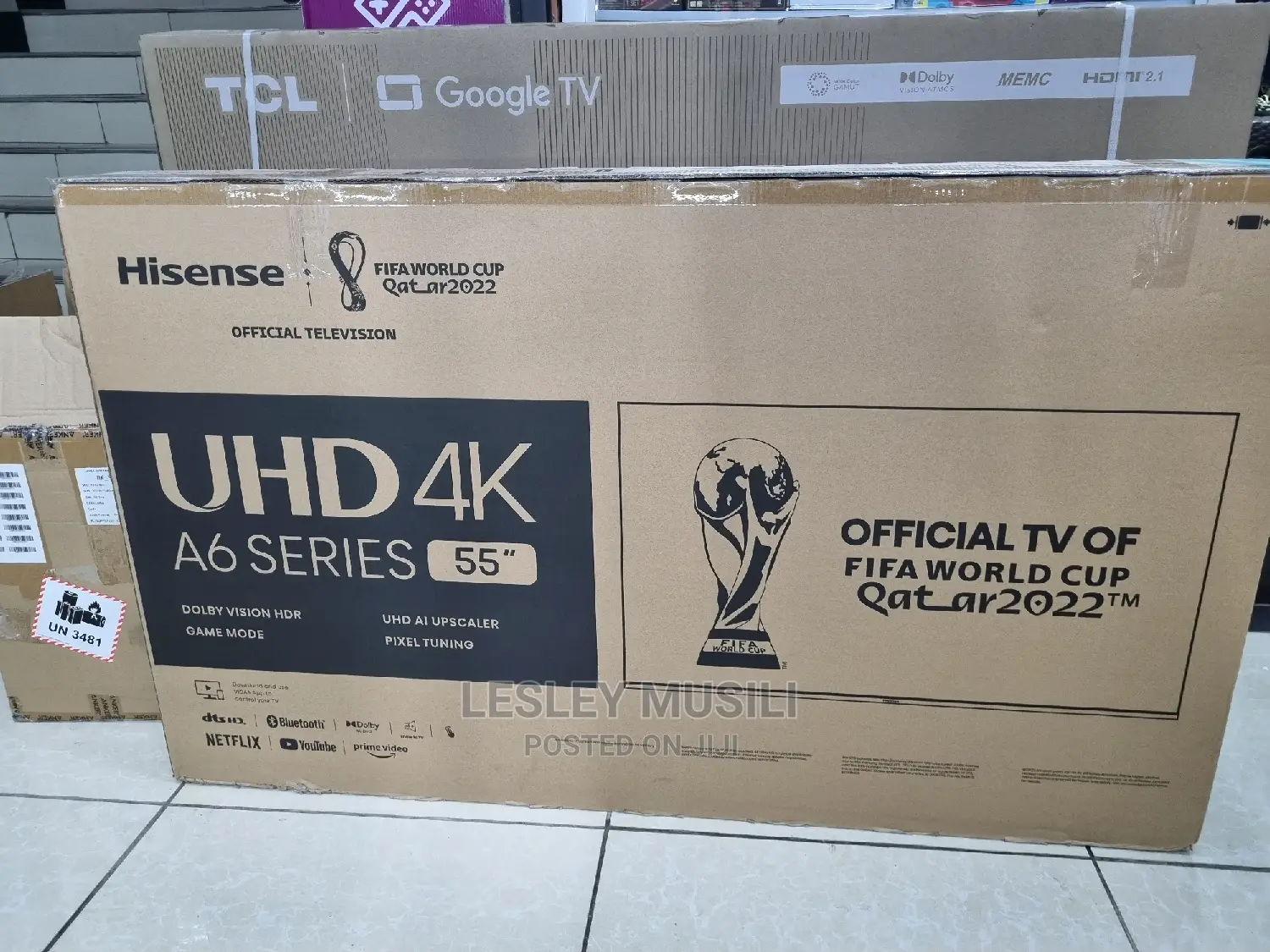 Hisense UHD A6 Series 55"