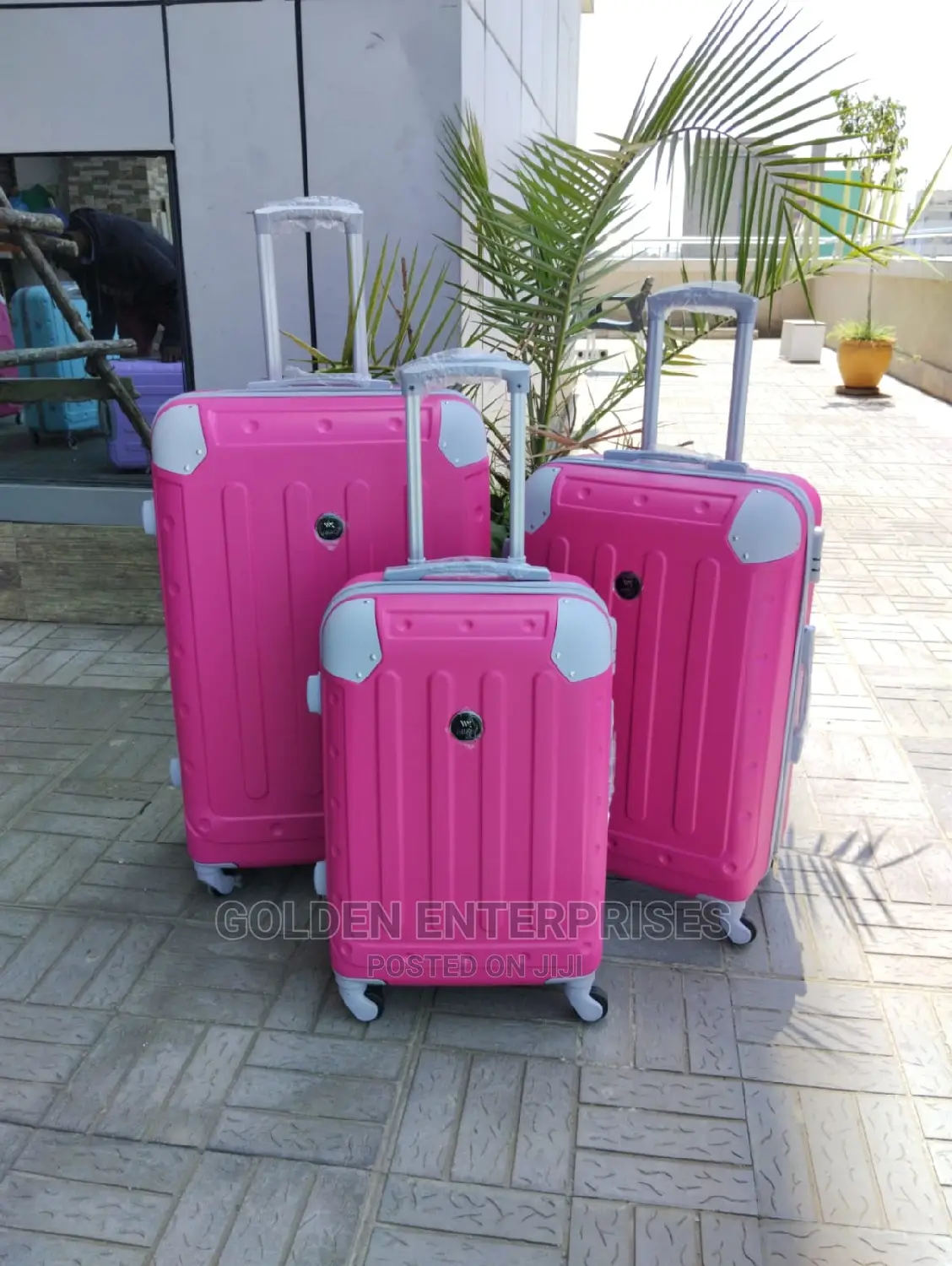 3 in 1 Luxurious Fibrer Suitcase