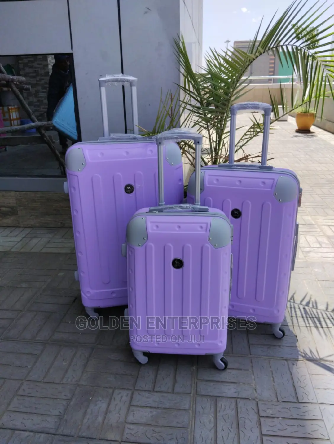 3 in 1 Luxurious Fibrer Suitcase