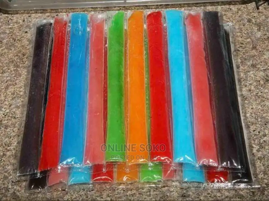 Polythene Lay Flat Tubing Roll - 1.2 - 3 Inch - Ice Pops