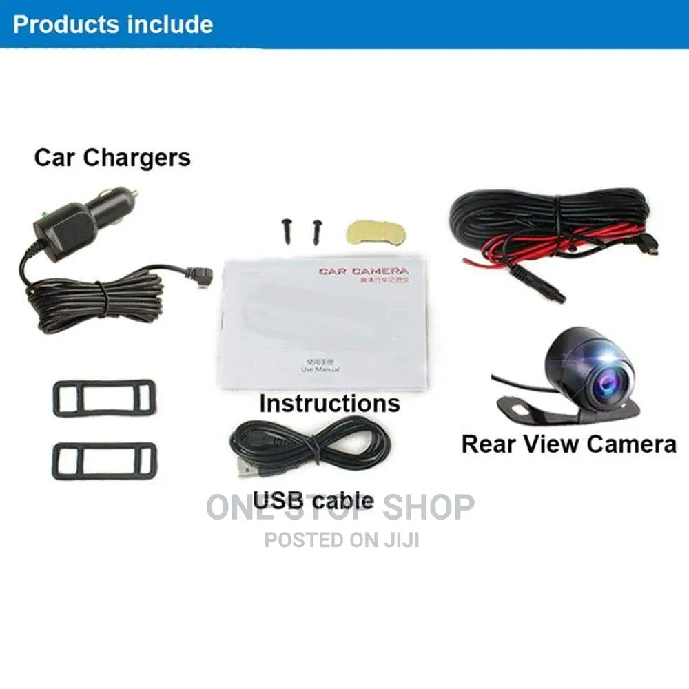 Reaview Screen With Rear and Front Camera