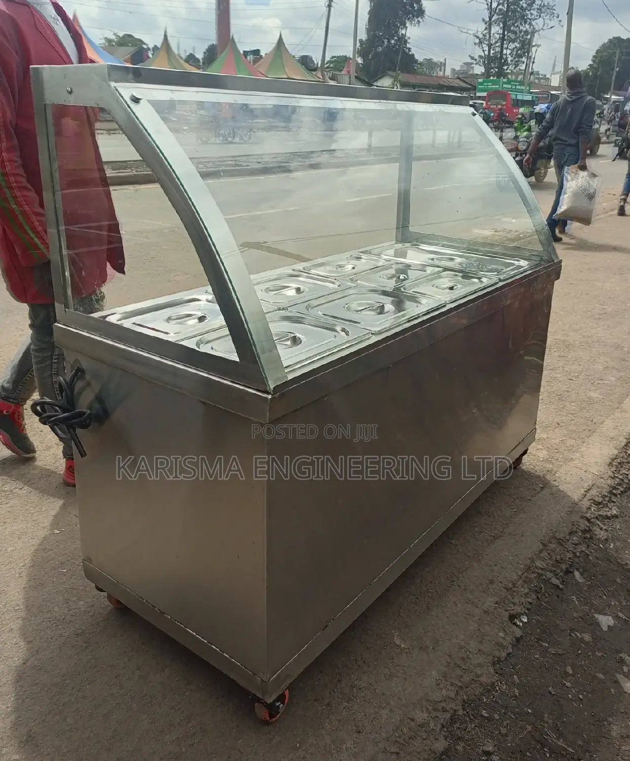 8 Divisions Bain Marie/Food Warmer