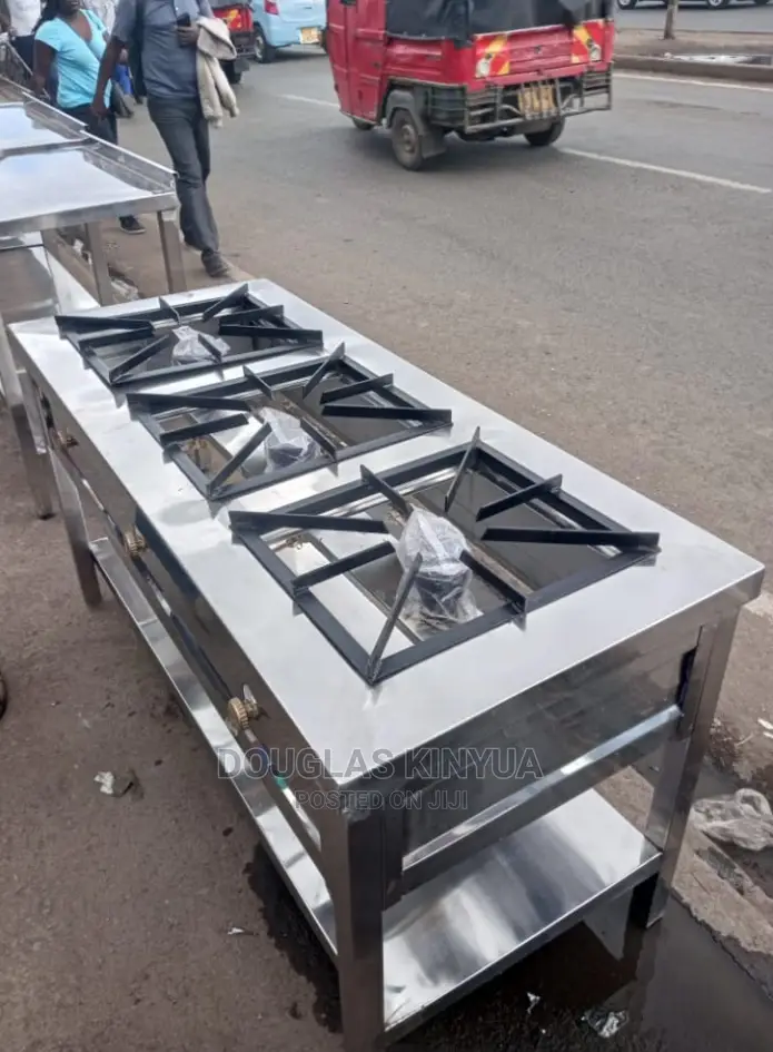 Stainless Steel Higher Pressure Gas Cooker (Commercial)