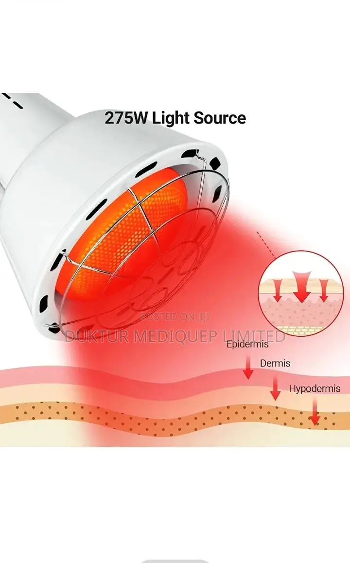 Infrared Lamp, 275w Near Infrared Light Therapy Heat Lamps
