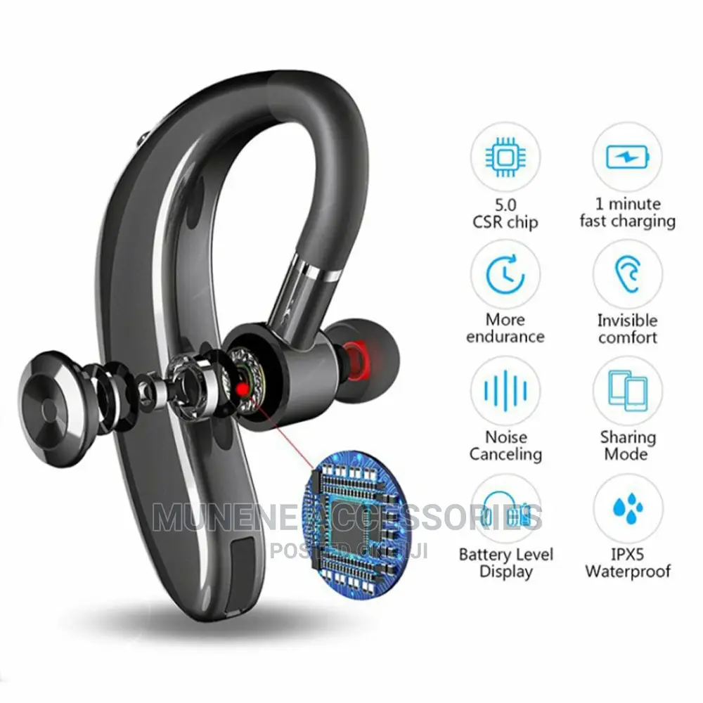 S109 Wireless Bluetooth Earphones BUSINESS DESIGN Singleear