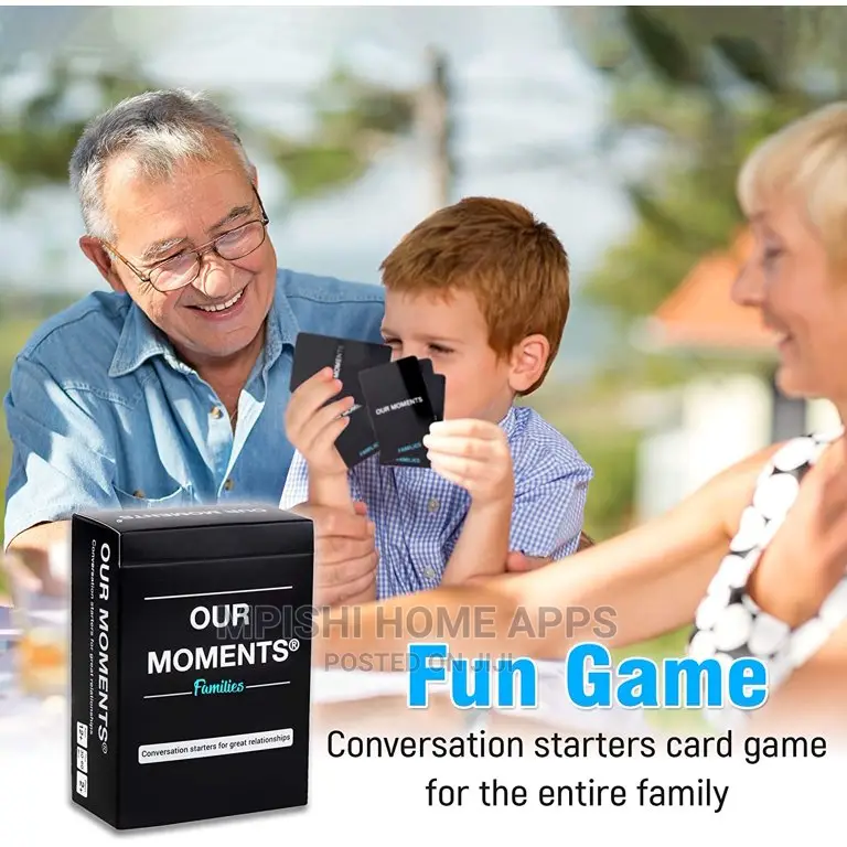 Our Moments Families Card Game