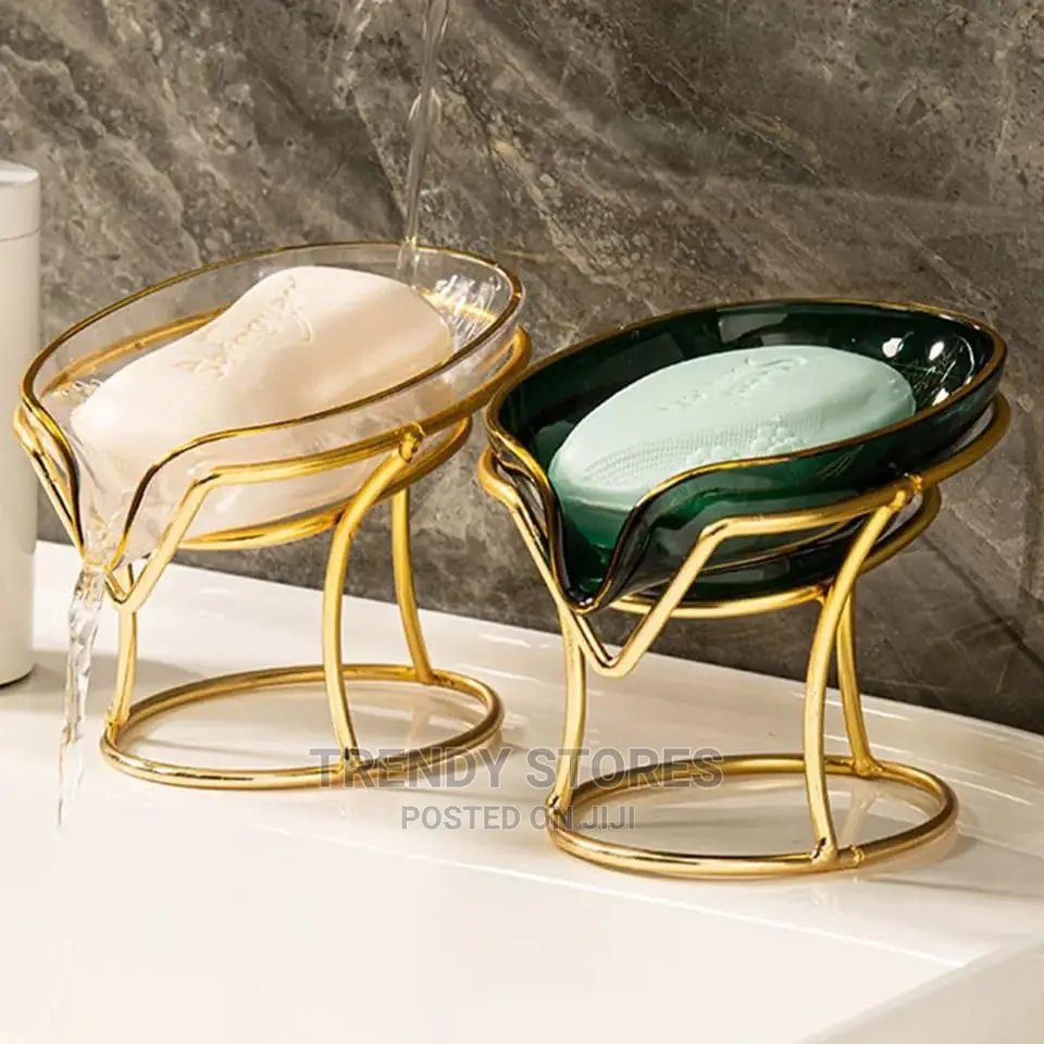 Gold Stylish Soap Holder