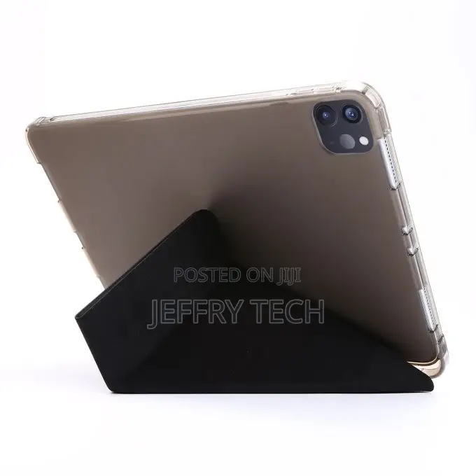 Generic Multi-Folding PU+TPU Case for iPad Pro 12.9 2021