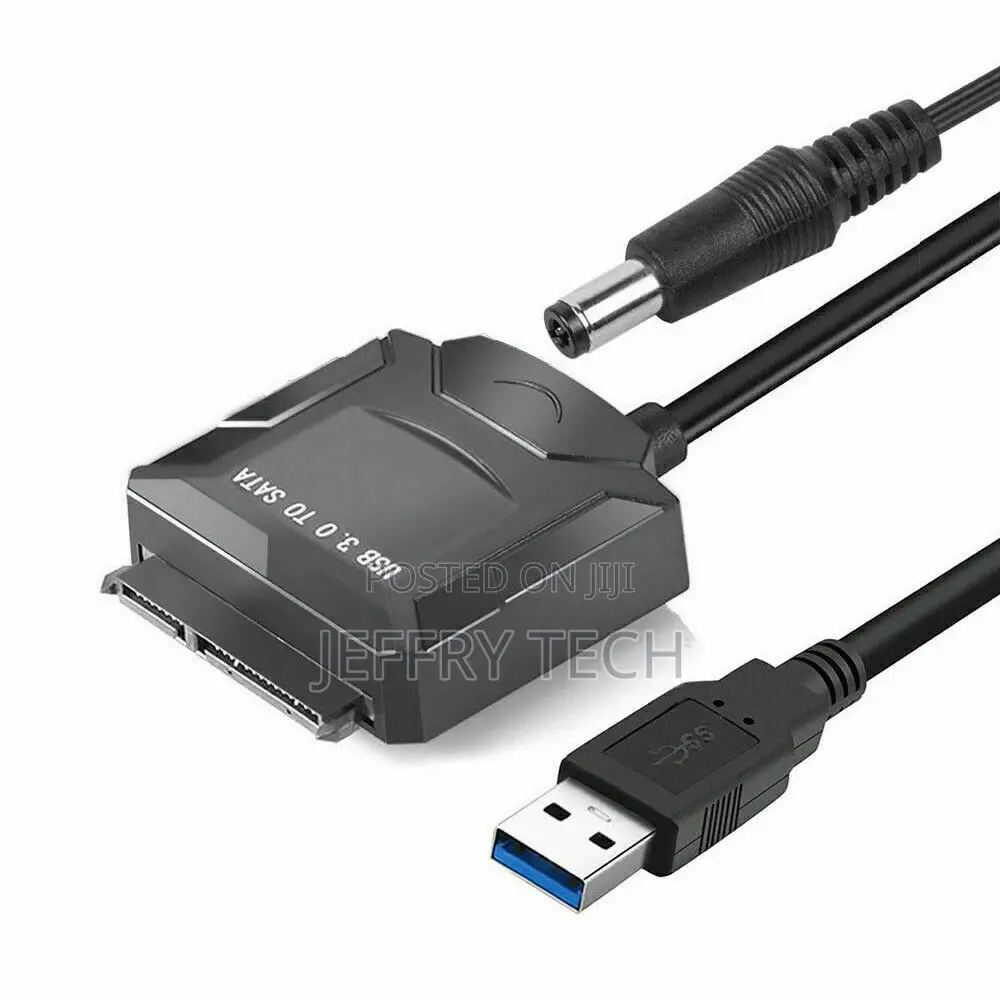 USB 3.0 to SATA III Adapter for 2.5" 3.5" SSD HDD Hard Drive