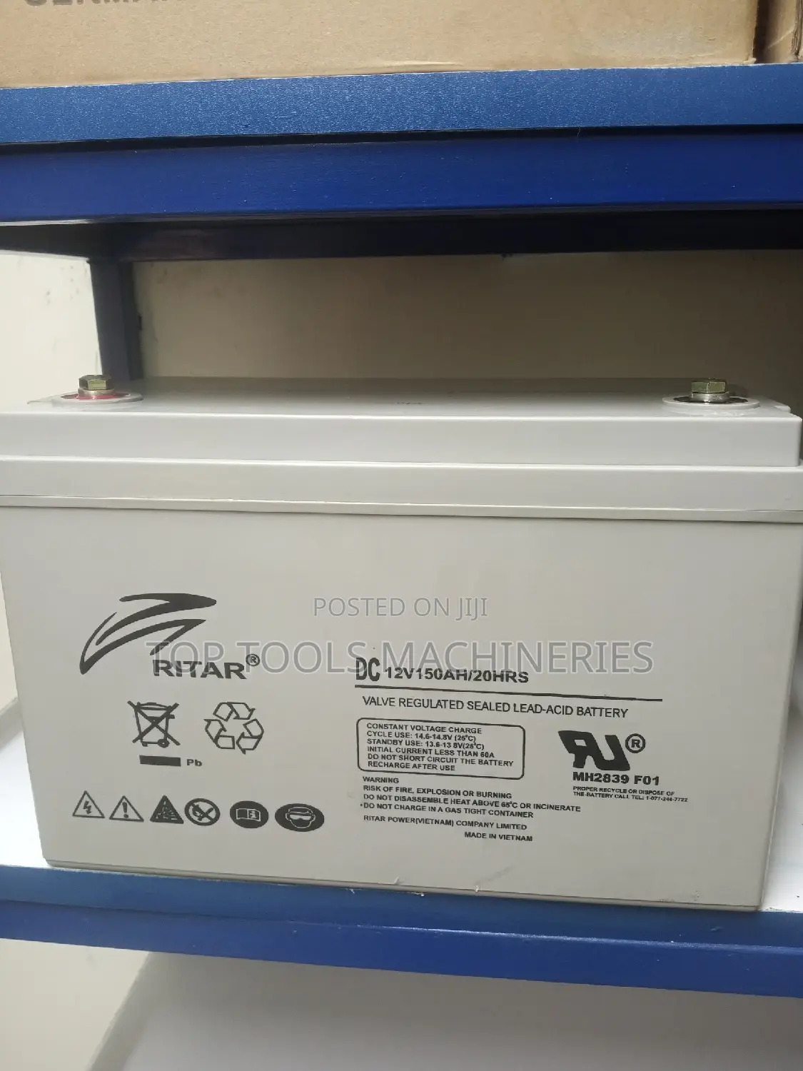 RITAR 12v/ 100AH Solar Battery