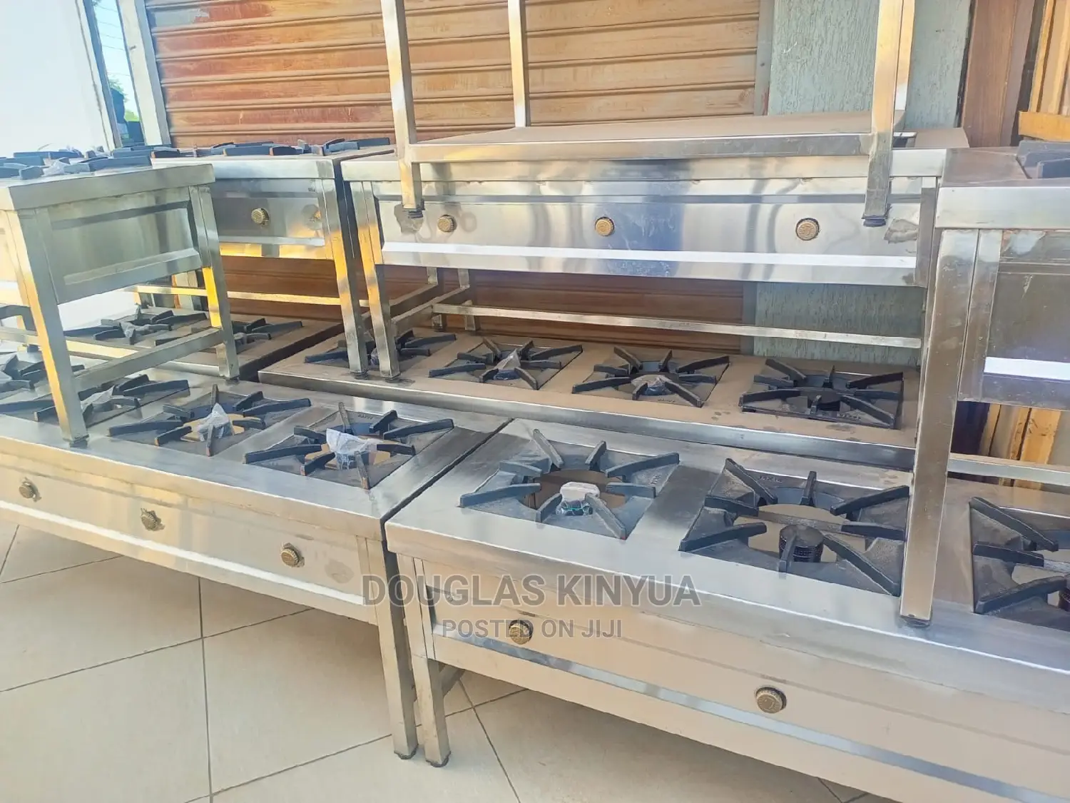 Stainless Steel Commercial Gascooker( High Pressure Burner):