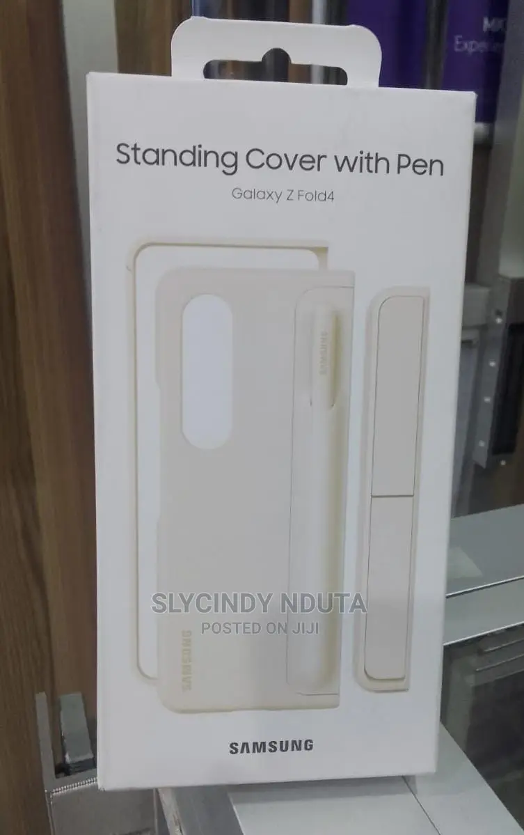 Samsung Galaxy Z Fold 4 Standing Cover With Pen(Cream)