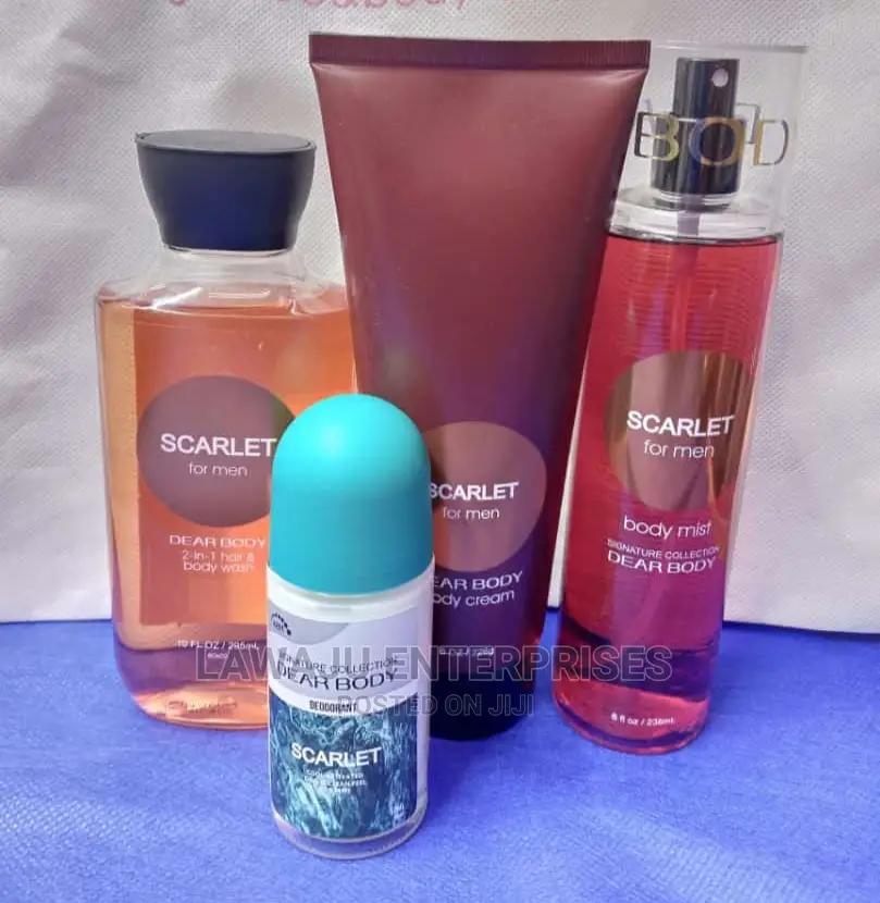 Scarlet for Men 4in1 Body Care Spray Set