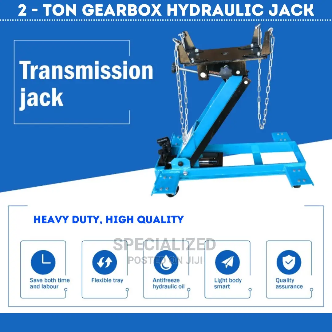 2 Ton Vehicle Hydraulic Gearbox Jack Transmission Jack
