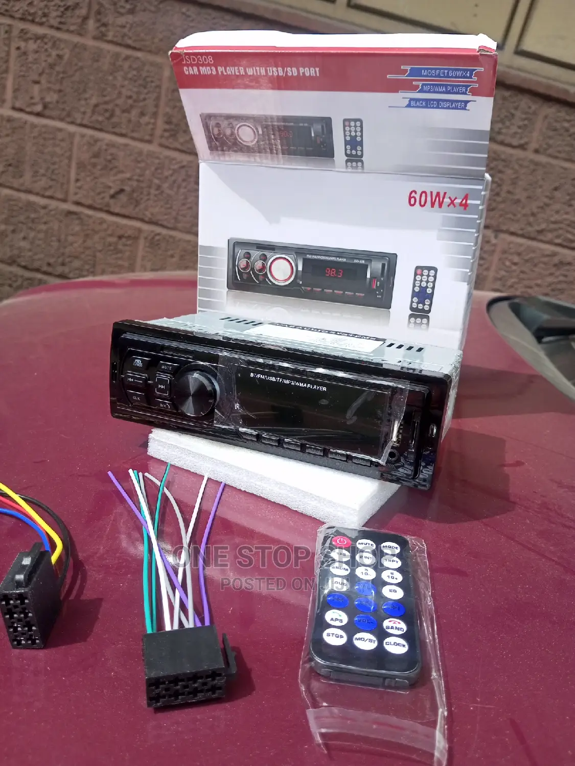 Car Bluetooth Stereo Universal Fit