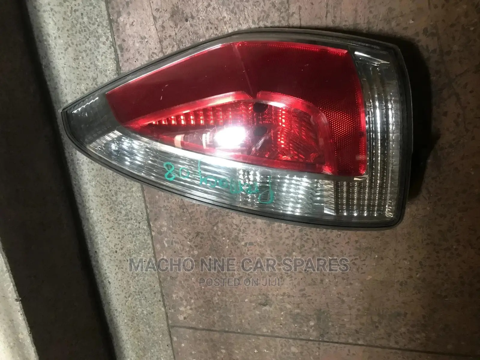 Mazda Premacy 2008 Backlight (Red and Black)