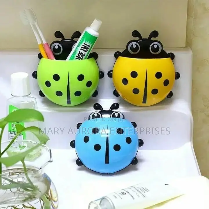 Ladybird Toothbrush Holder