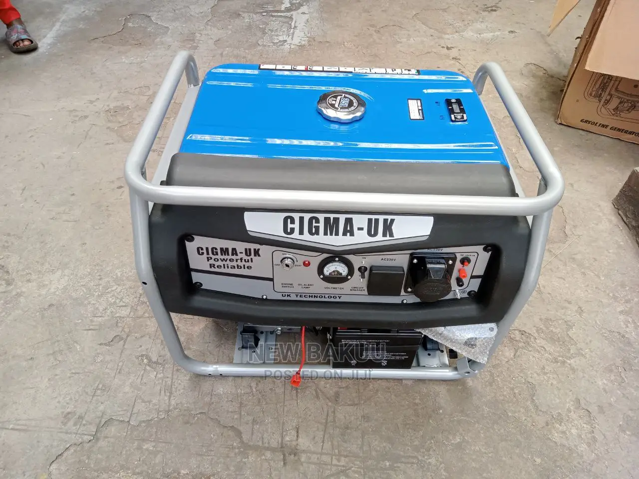 Cigma-Uk 7.5kw Generator 9500VE2