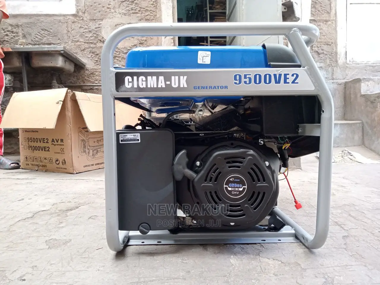 Cigma-Uk 7.5kw Generator 9500VE2