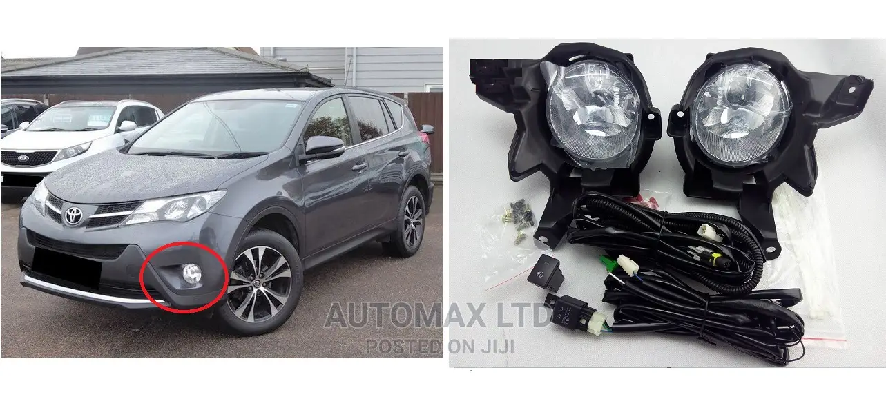 Yr2014+ Toyota Rav4, Fog Lights Set With Harness