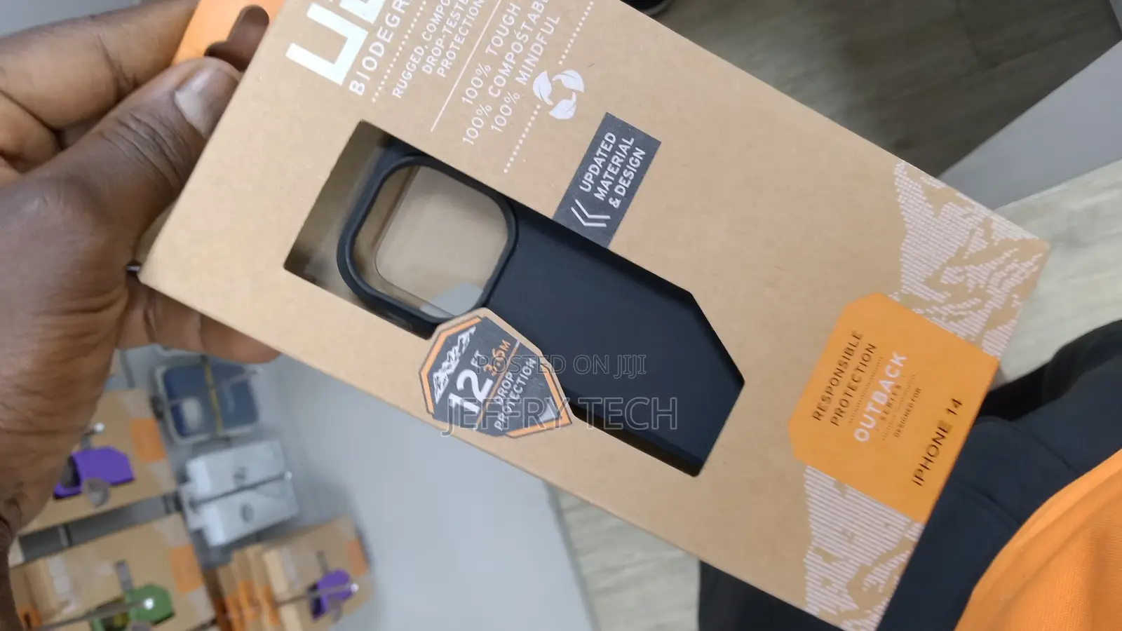 UAG Designed for iPhone 14 Case Black 6.7" Civilian