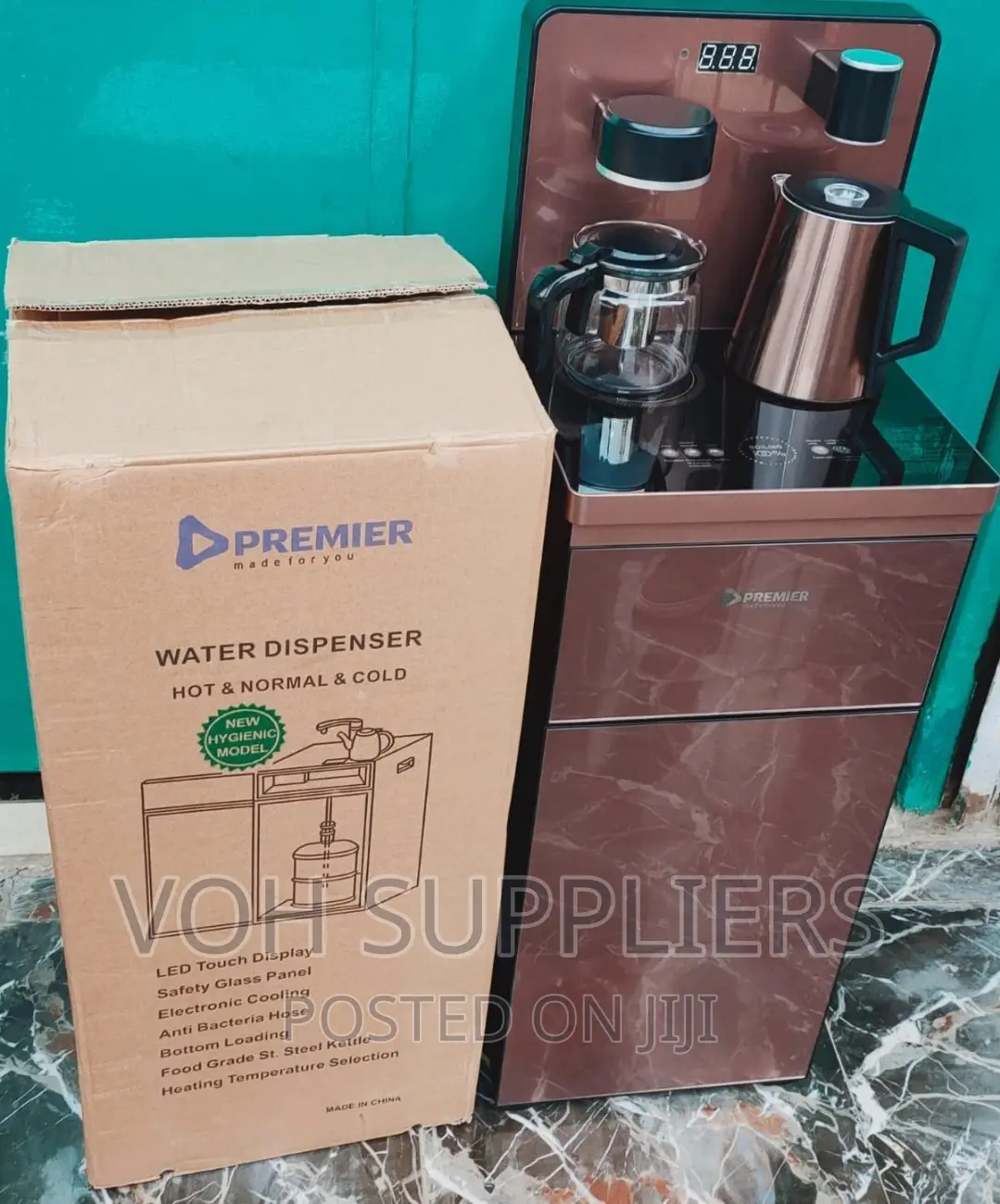 PREMIER 3 IN 1 WATER DISPENSER (Hot,Normal And Cold)