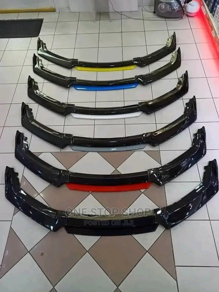 Different Colours Front Lip Universal Fit (White,Red,Blue,Bl