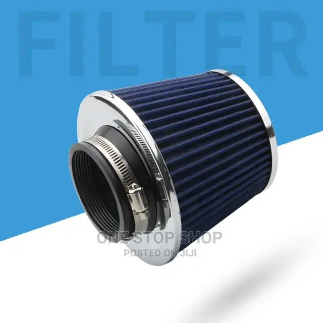 High Flow Cone Air Filter (Blue or Red)