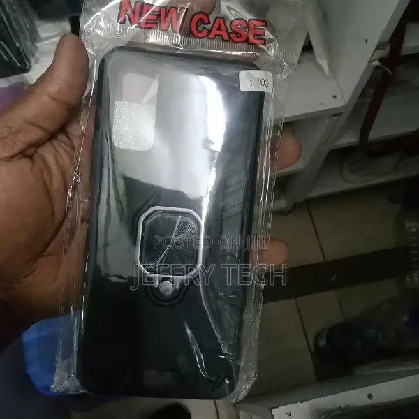 Case Vivo Y20s Hybrid Shockproof Ring Metallic Holder Video