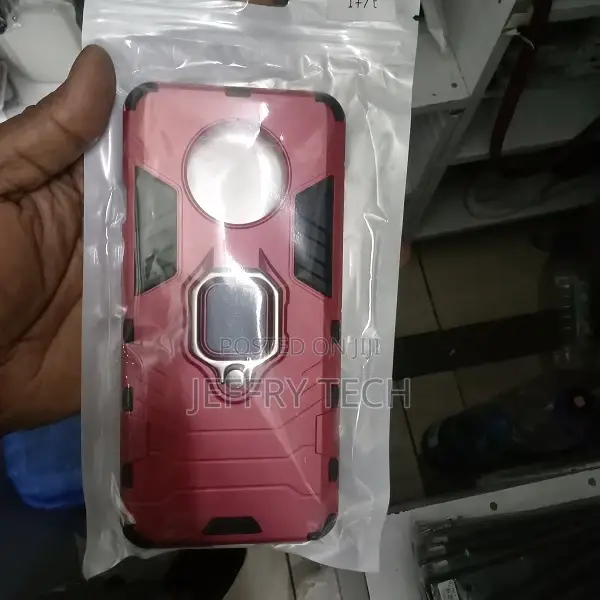 Oneplus 7T Falcon Metal Ring Grip Kickstand Shockproof Hard
